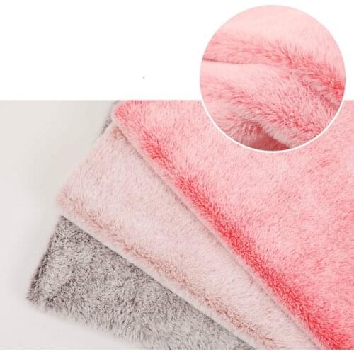 9colors soft short imitation rabbit fur plush fabric toy clothing shoes 500g faux fur fabric diy sewing materials 1Meter