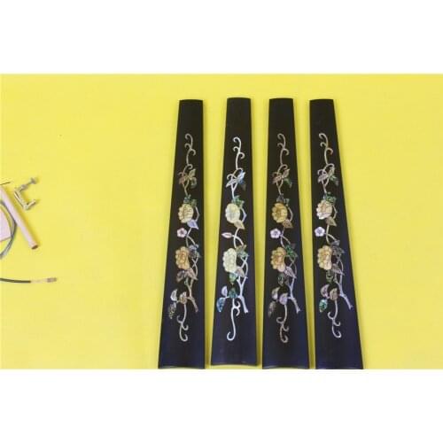 New 1 pcs ebony 4/4 Violin fingerboard violin parts accessories t