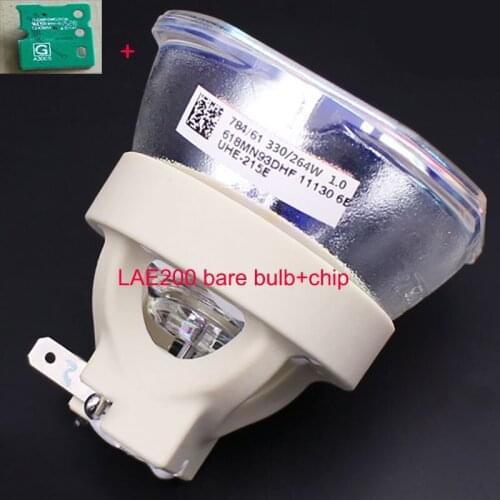 Original&New LAE200 Projector Bare Bulb Lamp With Chip For Panasonic PT-EX600 Bulb With Timing Chips
