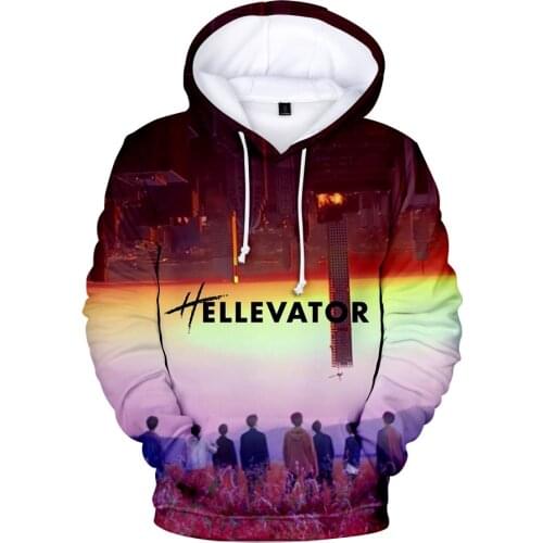 Stray Kids kpop 3d hoodies pullover fashion men women Hoodie hoody tops casual Long Sleeve unisex harajuku 3D Hooded Sweatshirts