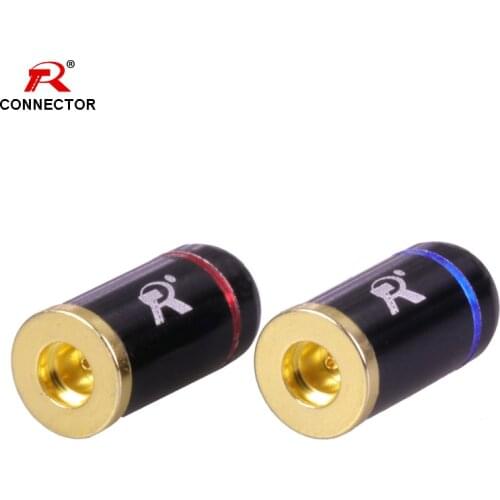 2pcs MMCX 3.5mm Earphone DIY Pin Plug Connector For MMCX UE900 SE535 SE215 W10 W20 W30