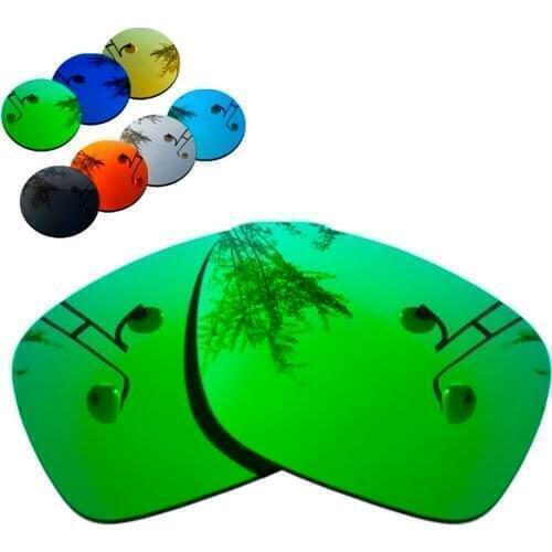 100% Precisely Cut Polarized Replacement Lenses for Holbrook LX Sunglasses Green Mirrored Coating Color- Choices