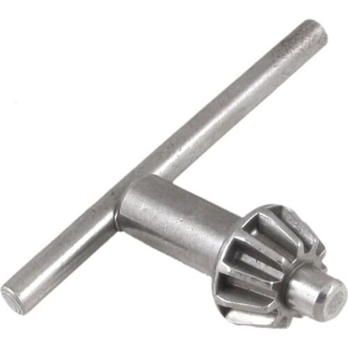 UXCELL 16Mm Gear Diameter 8Mm Pilot Spanner Drill Chuck Key Tool Silver Gray