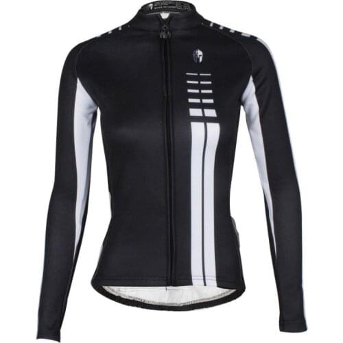 Women long-sleeve plus velvet cycling jersey thermal windproof ride long-sleeve ride plus velvet Jersey