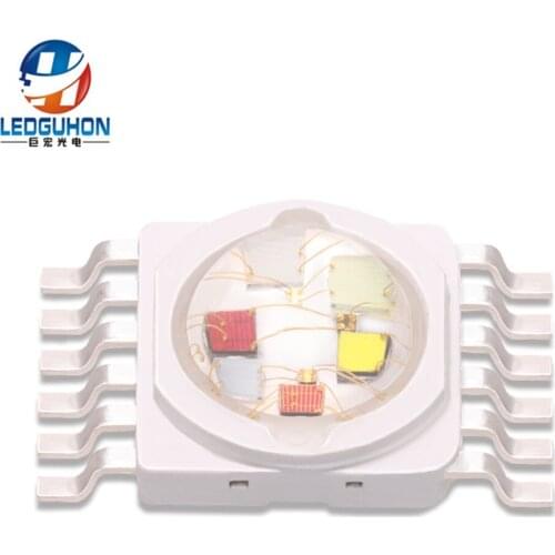 12w High Power 6in1 RGB White Yellow Purple 6color LED for Stage lighting