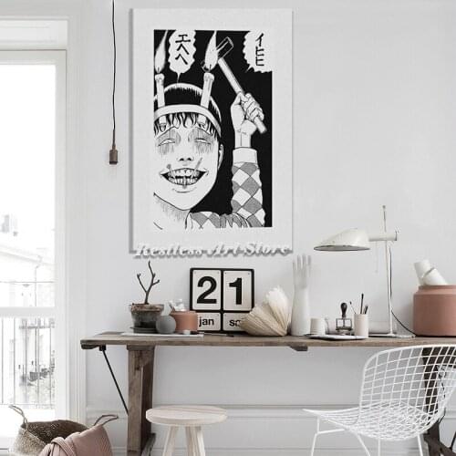 Souichi Tsujii Junji Anime Canvas Home Decor Painting Wall Art Decoration Prints Dorm Living Room Bedroom Poster