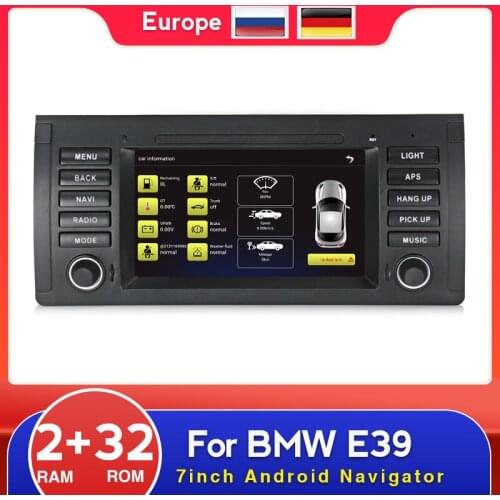 Car Radio for BMW X5 E39 E53 Navigation GPS for BMW 5 7 M5 E38 Multimedia Video Autoradio Stereo Player Steering Wheel Conrol