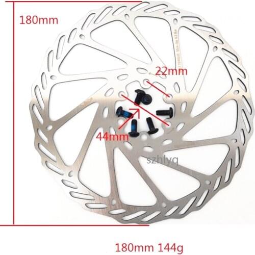 Free Shipping High Quality Stainless Steel Bicycle Hero Brake Disc 160/ 180 / 203MM and Bolt For AVID BB5 BB7 MTB