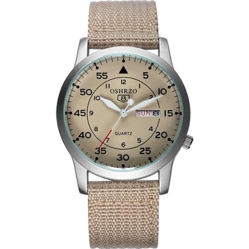 Brand OSHRZO 1963 Pilot Watch 38mm Quartz Retro Air Force Star Tough Guy Watch Unique Personalized Outdoor Sports Men Wristwatch