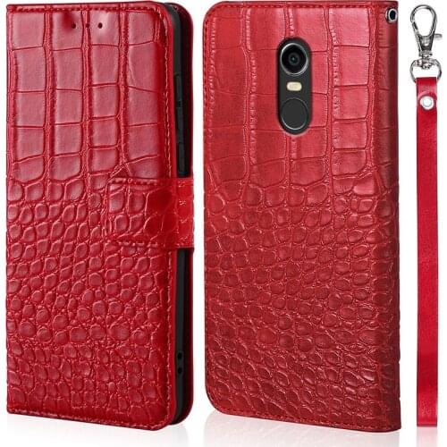 Crocodile skin Magnetic Leather Case for Xiaomi Redmi Note 2 3 4 5 6 7 8T 9S Pro Max Luxury Wallet Flip Cards Holder Stand Cover