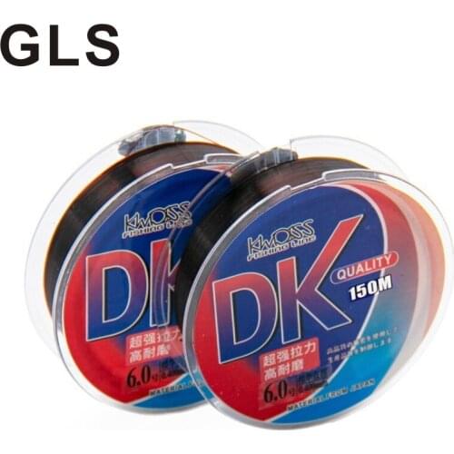 GLS brand nylon fishing line 150 meters nanometer raw silk strong pull fast water fishing fishing line