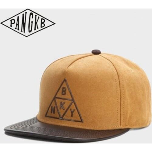 PANGKB Brand BRIANGLE CAP BROOKLYN fashion hip hop Headwear snapback hat for men women adult outdoor casual sun baseball cap