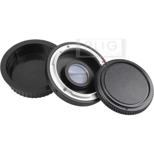 For Canon FD Lens to EF Camera Lens Adapter Ring with Correcting Glass for Canon EOS 50D 60D 70D 500D 600D 700D 5D 6D (FD-EF)
