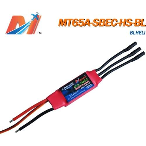 Maytech BLHeli RC plane ESC 65A with 4A BEC inside Brushless Speed Control Multi Rotor Toy Components