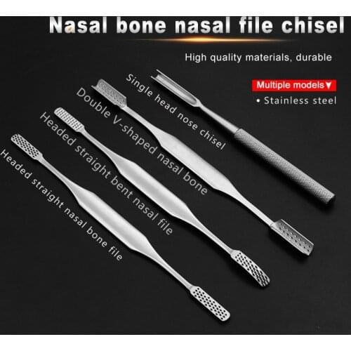 Shi Qiang Nasal Bone Nasal Bone Nasal Plastic Equipment Aesthetic Plastic Surgery Tool Bone Knife Chisel with Hole