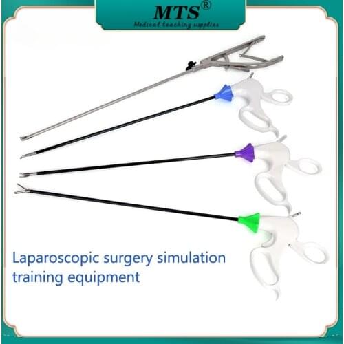 Laparoscopic surgery simulation training equipment Needle holding pliers, separating pliers, scissors, grasping pliers