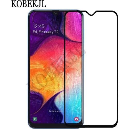 Screen Protector For Samsung Galaxy A50 Tempered Glass Samsung A50 A 50 A505F A505 SM-A505F Glass Full Cover Protective Film 6.4