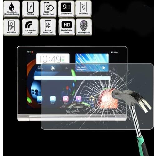 For Lenovo Yoga Tablet 10 HD - Tablet Tempered Glass Screen Protector Cover HD Quality Screen Film Protector Guard Cover