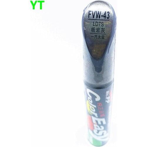 Car scratch repair pen, auto painting pen gray color for volkswagen polo golf 6,7 touran passat tiguan CC ,car painting pen