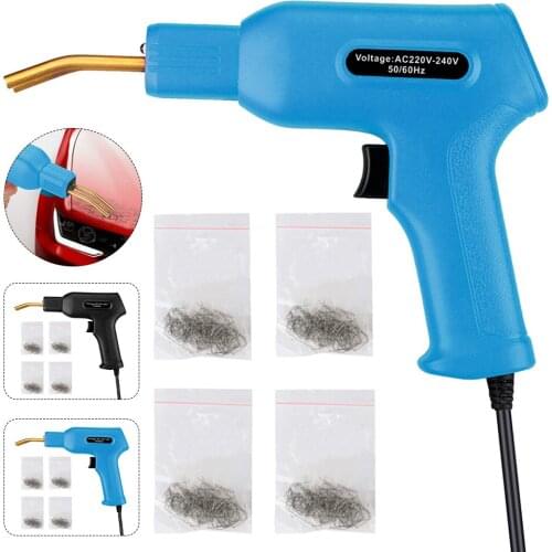 50W Handy Plastics Welder Garage Tool Hot Stapler Machine Staple PVC Repairing Machine Car Bumper Repairing Stapler Welding Tool