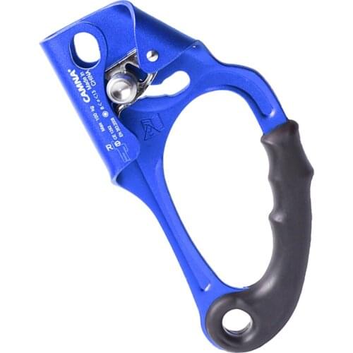 Hand Grasp Mountaineering Rock Climber Ascender Riser Device for 8-13mm Rope
