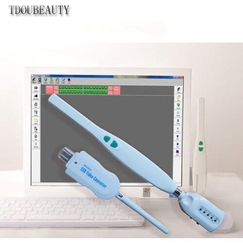 TDOUBEAUTY CE FDA Wireless Intraoral Intra Oral Camera Resolution 520TV Line with USB ORC-4 Free Shipping