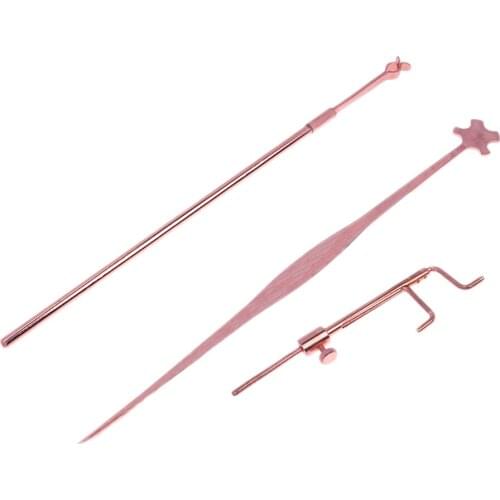 3x Cello Metal Sound Post Clip Gauge Retriever Cellist Kit Musical Accessory