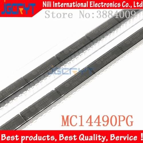 5 unids/lote MC14490PG MC14490P DIP-16 Logic chip microcontroller