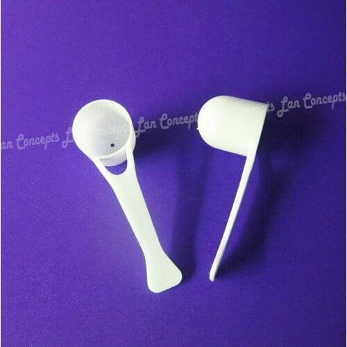 8g / 16ML Food Grade PP Spoon 8 gram Plastic Measuring Scoop for medical milk powder Liquid - white 1000pcs/lot wholesale