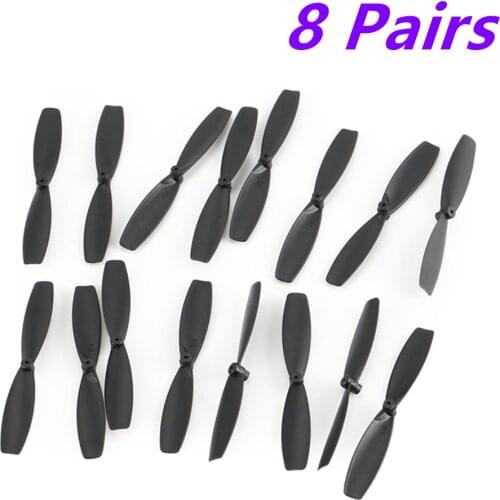 8 Pairs CW/CCW Propeller Props Blade for RC 60mm Mini Racing Drone Quadcopter Aircraft UAV Spare Parts Accessories Component