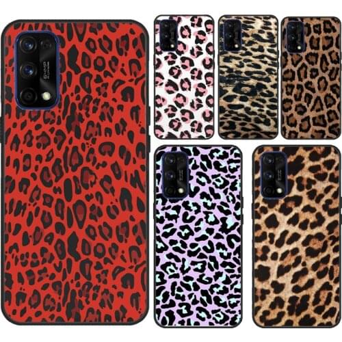 African Leopard Print For OnePlus 8 Pro Nord 8T 9 Pro Case For OPPO Realme X2 X7 X50 6 7 Pro C11 C15 C3 Funda