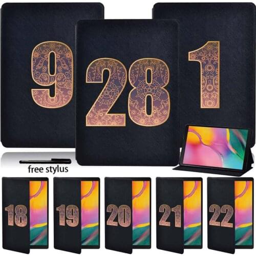 Tablet Case for Samsung Galaxy Tab A A6 7.0 9.7 10.1 10.5 / E 9.6"/Tab S5e 10.5" Leather Shockproof Anti-fall Cover Shell