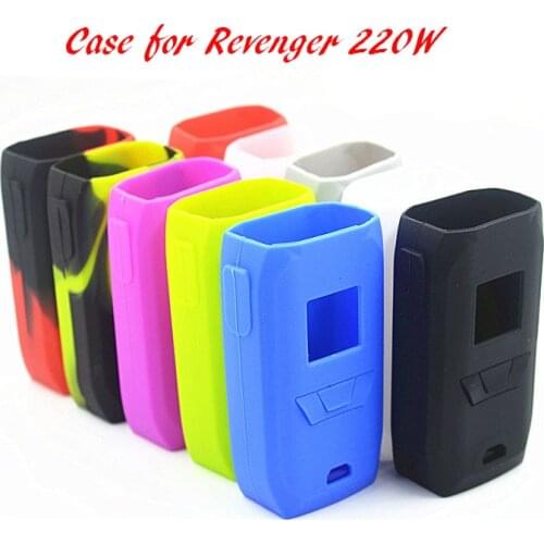 1pcs random new Protective Silicone Case For Vaporesso Revenger Kit Revenger 220 W Mod Colorful Silicone Case