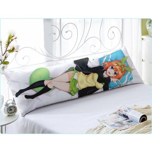 Anime Character Nakano Yotsuba Dakimakura Cover Double-sided The Quintessential Quintuplets Otaku Hugging Fullbody Pillowcase