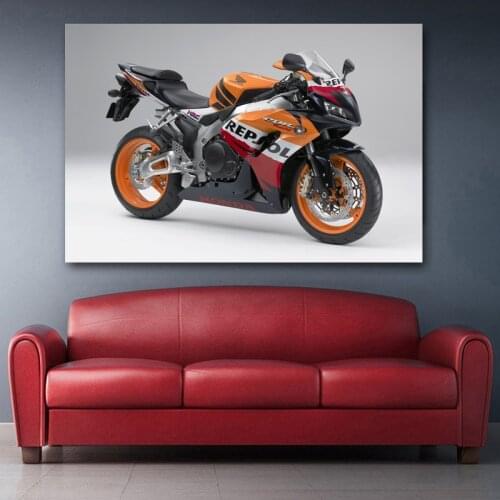 Honda CBR 1000RR special edition repsol motorcycles Vehicle Wall Art Poster Canvas Printed DIY Framed paintings For Room Decor