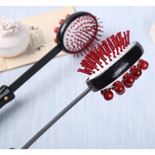 Back Knock Massage Hammer Stress Fatigue Relief Handle Wood Scratcher Relaxing Massager Stick Body Health Care Tool