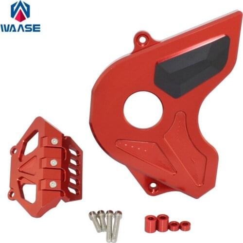 Waase Motorcycle CB CBR 650R 650F Front Sprocket Chain Guard Cover Left Side Engine For Honda CB650R CBR650R CB650F CBR650F