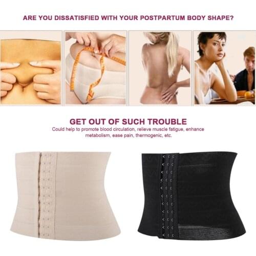3 Size Skinny Corset Bondage for Pregnant Women Belt Maternity Belly Band for Women Postnatal Abdomen Postpartum Bandage Support