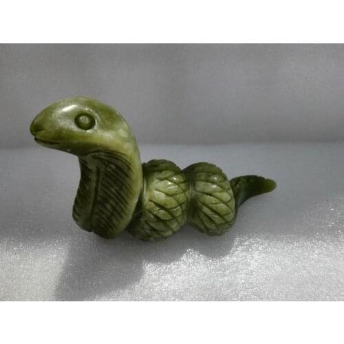 Natural Jade Snake ornaments