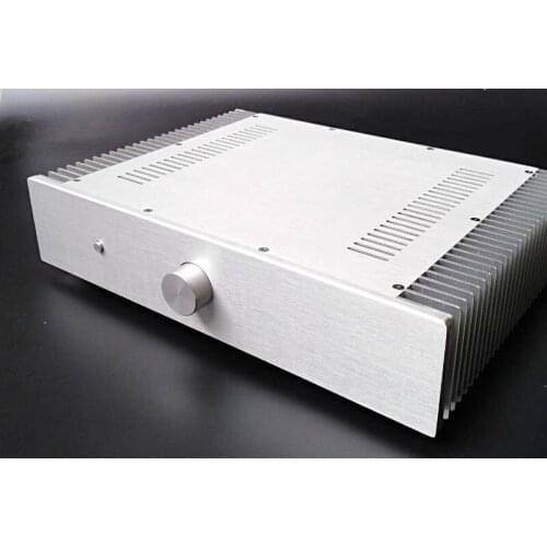 430*90*308MM DIY box type power amplifier chassis shell Small A type SD4309A/B external cooling all aluminum power amplifier cha