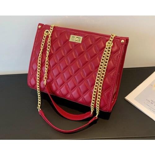 Vintage Designer Large Capacity Casual Totes Women Shoulder Crossbody Bags 2021 New Lattice Handbags Purse Ladys Messenger Bag