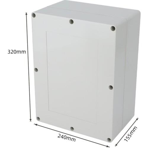 320*240*155MM Electrical Project Waterproof Junction Boxes Outdoor Electrical Enclosure Case Wiring Connection Box