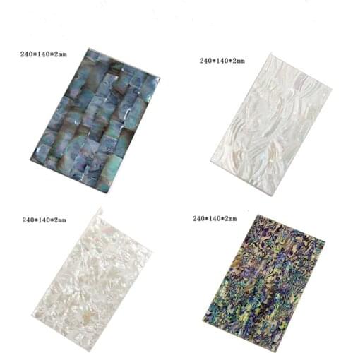 1pcs Freshwater mother of pearl paper,decorate Inlay material 140mmx240mm