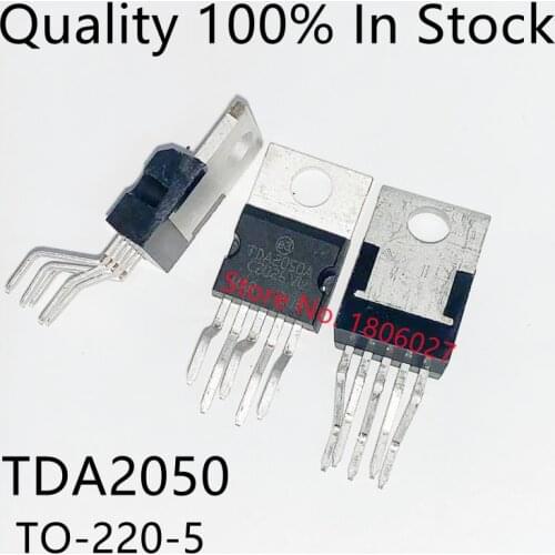 10pcs/lot TDA2050 TDA2050AV TO220-5 audio power amplifier