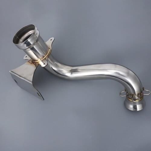 17-21 For Can-Am Maverick X3 Turbo Straight Pipe Muffler Bypass ATV Modified Exhaust System Stainless Steel 2017 2018 2019 2021