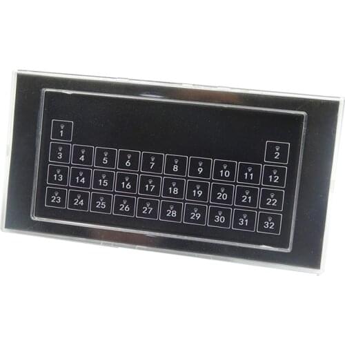 50 Key 32 Button Wall Toggle Self Reset Switch Panel Push Momentary Contact For Smart Home Automation Module Controller DIY