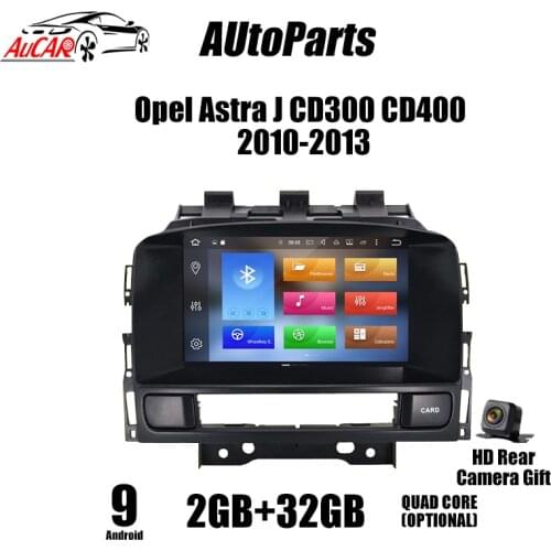 Android 10 PX6 With DSP IPS Screen For Opel Astra J 2010 - 2013 CD300 CD400 Car GPS Navigation Radio DVD Player Multimedia 2 DIN