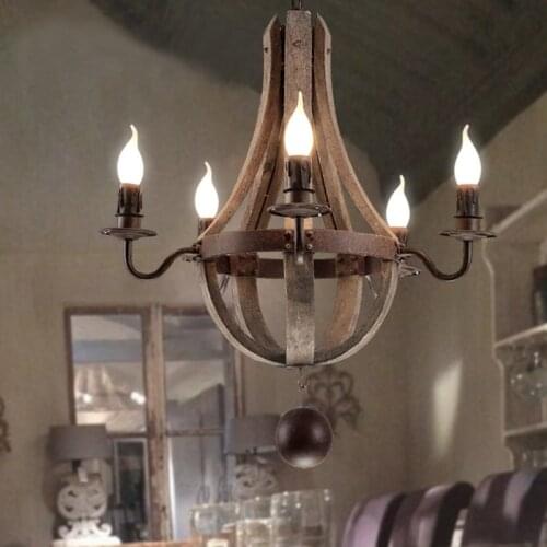 Винтажные подвесные светильники BiNFU China At AliExpress