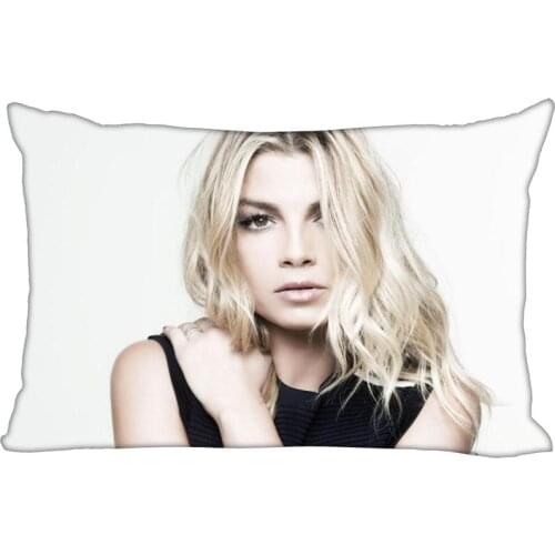 Custom Emma Marrone Rectangle Pillowcase zipper dakimakura Classic Pillow Case size 35X45cm DIY Gift