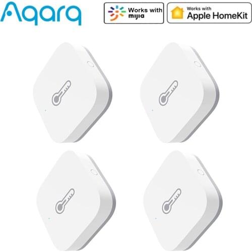 Aqara Smart Home Temperature Humidity Sensor Detect Atmospheric Pressure Wireless ZigBee Work with HomeKit MIJIA APP